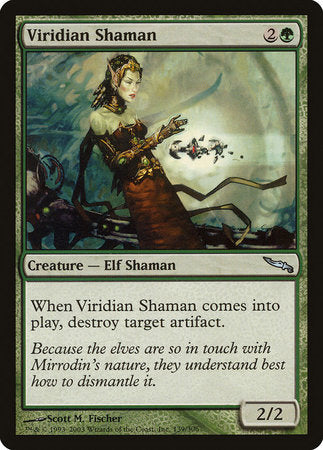 Viridian Shaman [Mirrodin] | Exor Games New Glasgow