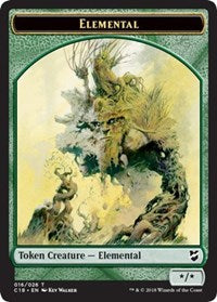 Elemental // Thopter (026) Double-sided Token [Commander 2018 Tokens] | Exor Games New Glasgow