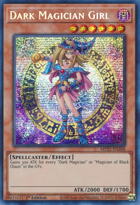 Dark Magician Girl [MP22-EN268] Prismatic Secret Rare | Exor Games New Glasgow