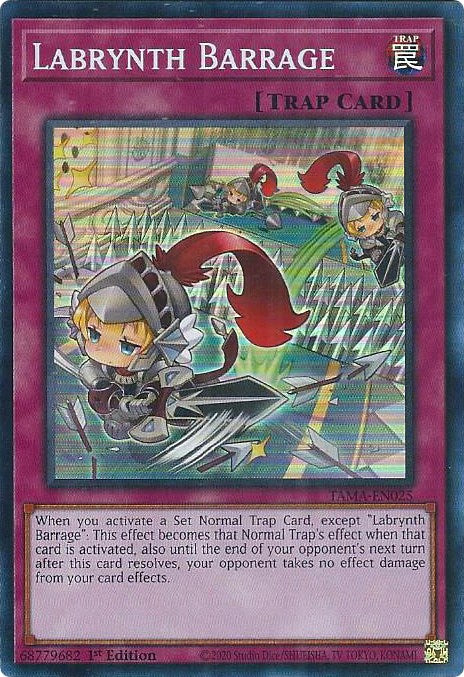 Labrynth Barrage [TAMA-EN025] Super Rare | Exor Games New Glasgow