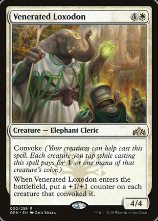 Venerated Loxodon [Guilds of Ravnica] | Exor Games New Glasgow