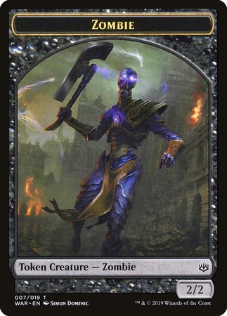 Zombie Token [War of the Spark Tokens] | Exor Games New Glasgow