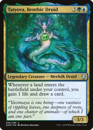 Tatyova, Benthic Druid [Dominaria] | Exor Games New Glasgow