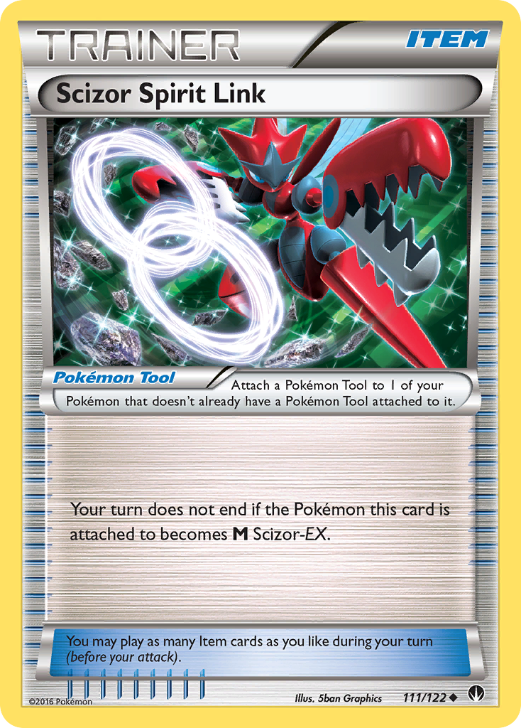 Scizor Spirit Link (111/122) [XY: BREAKpoint] | Exor Games New Glasgow