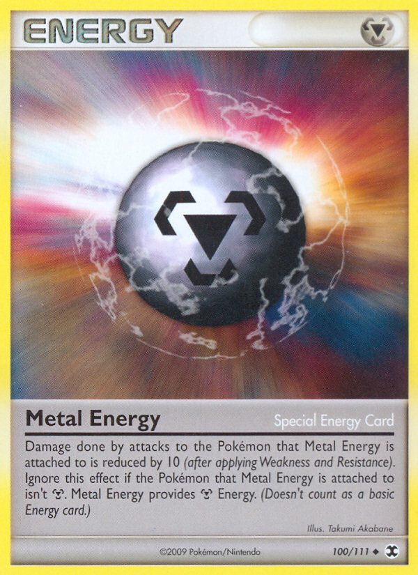 Metal Energy (100/111) [Platinum: Rising Rivals] | Exor Games New Glasgow