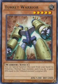 Turret Warrior [LC5D-EN008] Rare | Exor Games New Glasgow