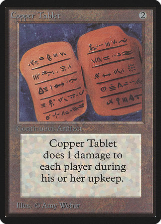 Copper Tablet [Limited Edition Beta] | Exor Games New Glasgow