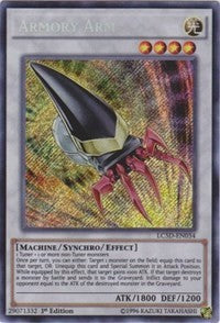 Armory Arm [LC5D-EN034] Secret Rare | Exor Games New Glasgow