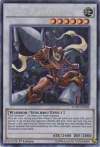 Drill Warrior [LC5D-EN038] Secret Rare | Exor Games New Glasgow