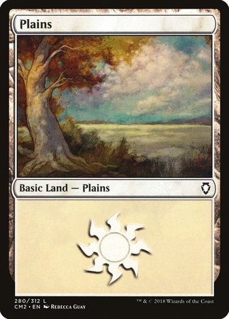 Plains (280) [Commander Anthology Volume II] | Exor Games New Glasgow