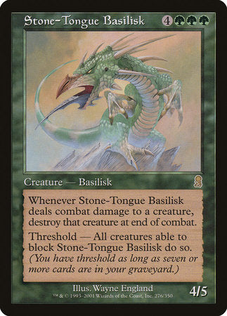 Stone-Tongue Basilisk [Odyssey] | Exor Games New Glasgow