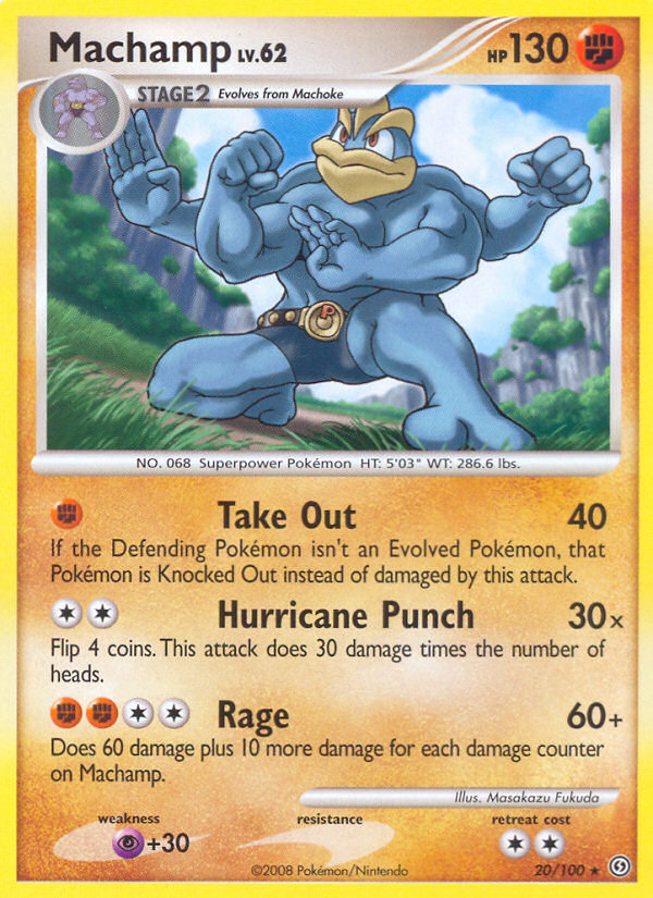 Machamp (20/100) [Diamond & Pearl: Stormfront] | Exor Games New Glasgow