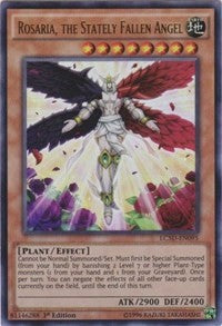 Rosaria, the Stately Fallen Angel [LC5D-EN095] Ultra Rare | Exor Games New Glasgow