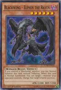 Blackwing - Elphin the Raven [LC5D-EN116] Common | Exor Games New Glasgow