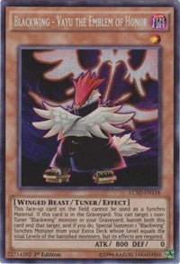 Blackwing - Vayu the Emblem of Honor [LC5D-EN118] Secret Rare | Exor Games New Glasgow