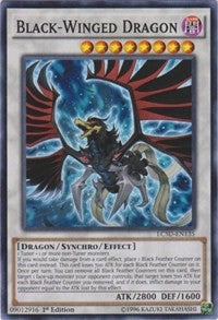 Black-Winged Dragon [LC5D-EN135] Common | Exor Games New Glasgow