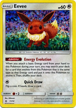 Eevee (11/12) [McDonald's Promos: 2018 Collection] | Exor Games New Glasgow