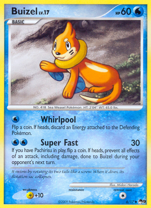 Buizel (6/17) [POP Series 9] | Exor Games New Glasgow