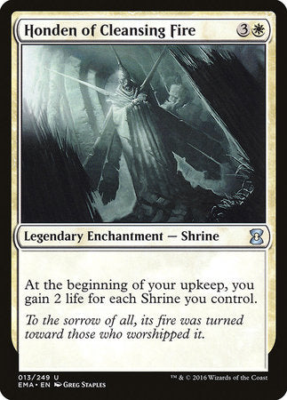 Honden of Cleansing Fire [Eternal Masters] | Exor Games New Glasgow