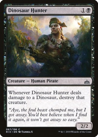 Dinosaur Hunter [Rivals of Ixalan] | Exor Games New Glasgow