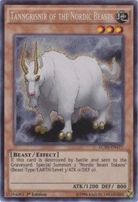 Tanngrisnir of the Nordic Beasts [LC5D-EN177] Secret Rare | Exor Games New Glasgow