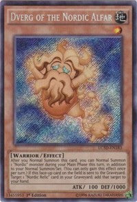 Dverg of the Nordic Alfar [LC5D-EN183] Secret Rare | Exor Games New Glasgow