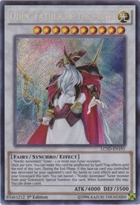 Odin, Father of the Aesir [LC5D-EN191] Secret Rare | Exor Games New Glasgow