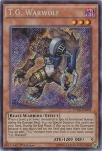 T.G. Warwolf [LC5D-EN209] Secret Rare | Exor Games New Glasgow