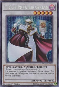 T.G. Hyper Librarian [LC5D-EN211] Secret Rare | Exor Games New Glasgow