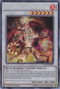 Vulcan the Divine [LC5D-EN249] Secret Rare | Exor Games New Glasgow