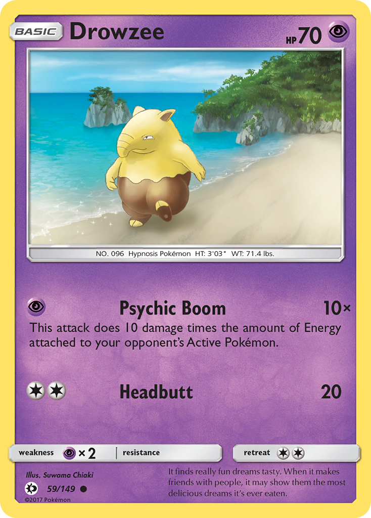 Drowzee (59/149) [Sun & Moon: Base Set] | Exor Games New Glasgow