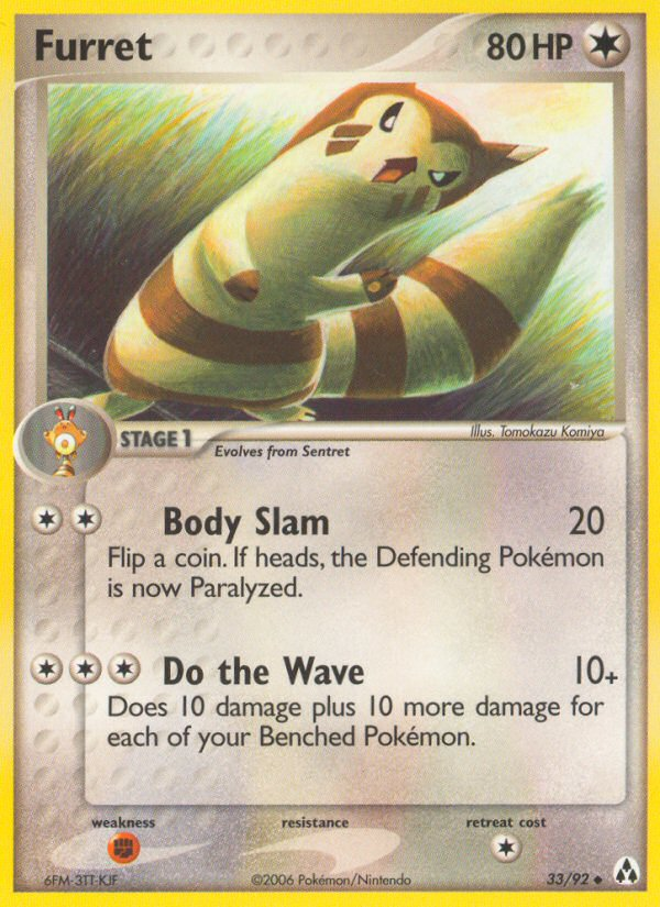 Furret (33/92) [EX: Legend Maker] | Exor Games New Glasgow