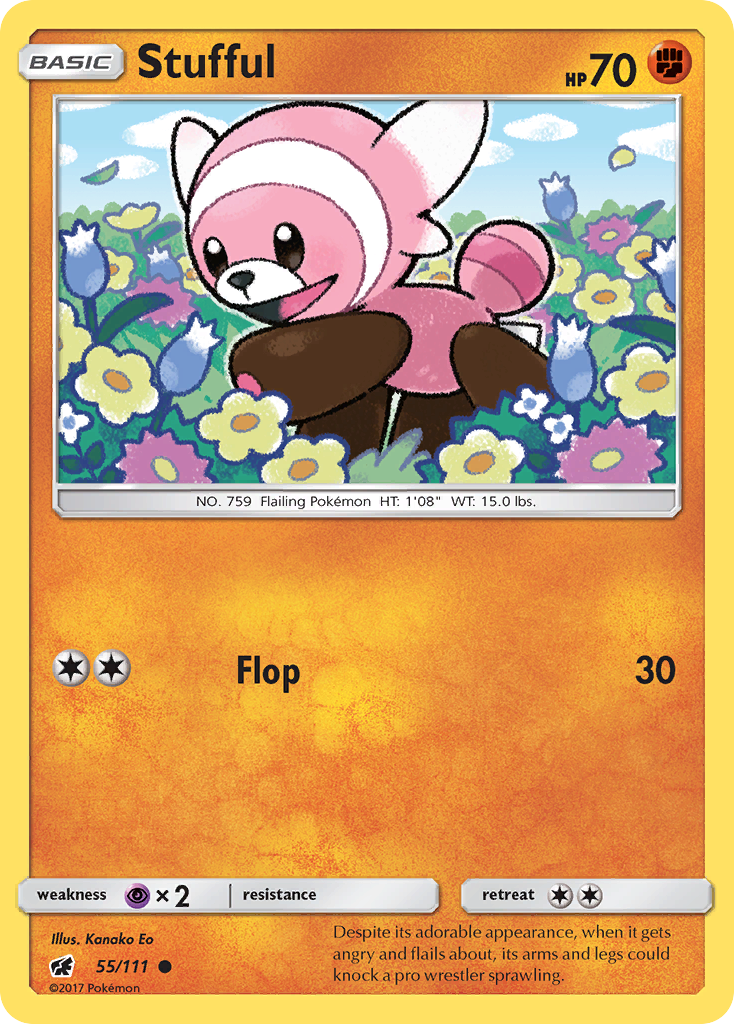 Stufful (55/111) [Sun & Moon: Crimson Invasion] | Exor Games New Glasgow