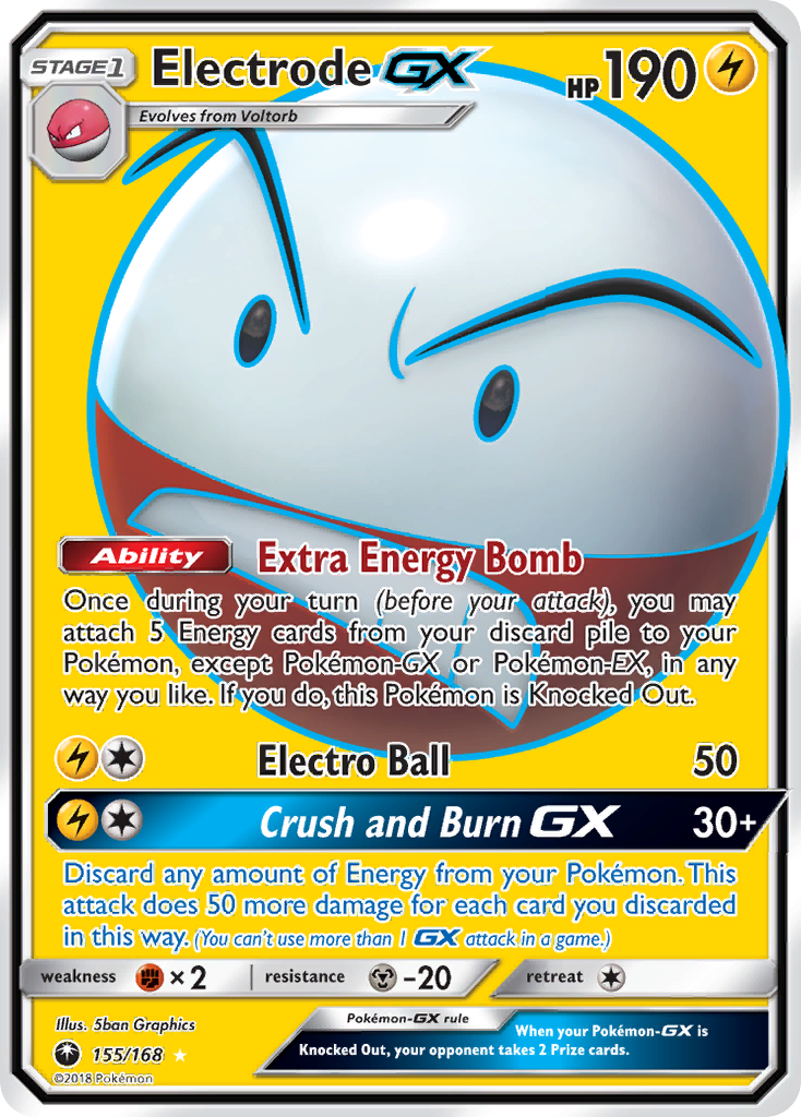 Electrode GX (155/168) [Sun & Moon: Celestial Storm] | Exor Games New Glasgow