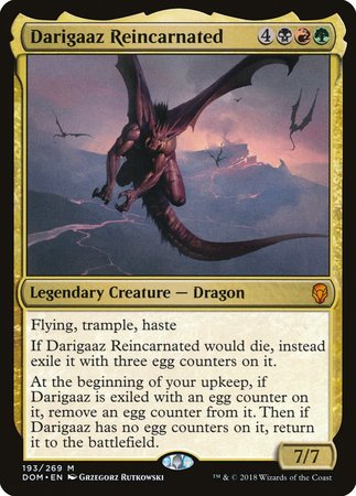 Darigaaz Reincarnated [Dominaria] | Exor Games New Glasgow