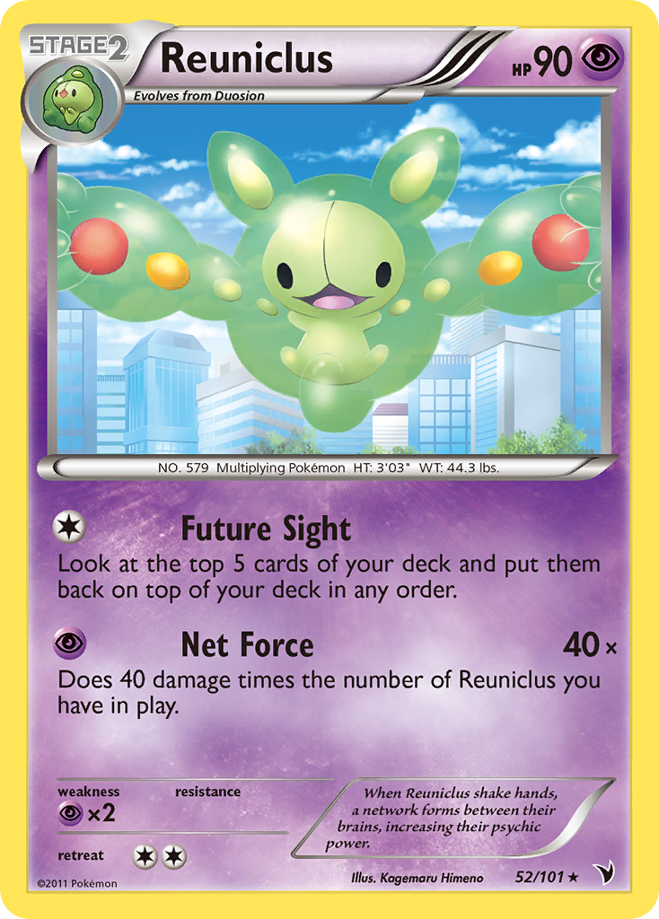 Reuniclus (52/101) [Black & White: Noble Victories] | Exor Games New Glasgow