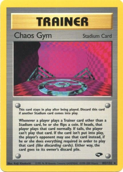 Chaos Gym (102/132) [Gym Challenge Unlimited] | Exor Games New Glasgow