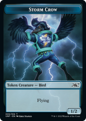 Cat // Storm Crow Double-sided Token [Unfinity Tokens] | Exor Games New Glasgow