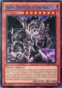 Grapha, Dragon Lord of Dark World (Blue) [DL18-EN006] Rare | Exor Games New Glasgow