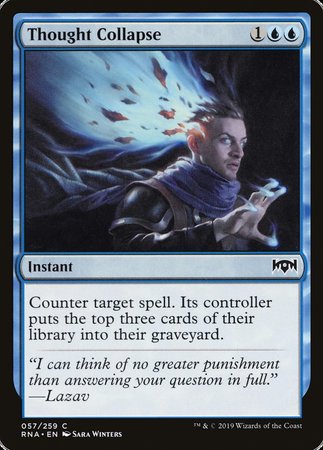 Thought Collapse [Ravnica Allegiance] | Exor Games New Glasgow
