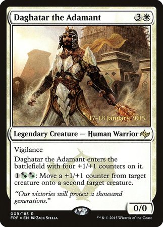 Daghatar the Adamant [Fate Reforged Promos] | Exor Games New Glasgow