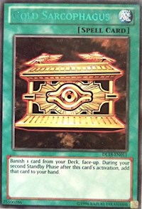 Gold Sarcophagus (Green) [DL18-EN011] Rare | Exor Games New Glasgow