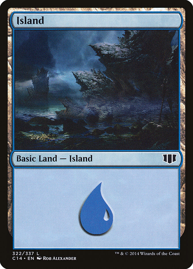 Island (322) [Commander 2014] | Exor Games New Glasgow