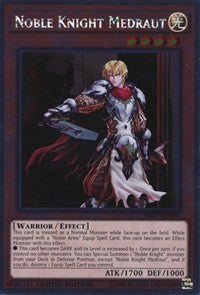 Noble Knight Medraut [NKRT-EN006] Platinum Rare | Exor Games New Glasgow