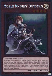 Noble Knight Drystan [NKRT-EN008] Platinum Rare | Exor Games New Glasgow