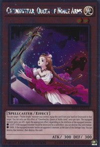 Gwenhwyfar, Queen of Noble Arms [NKRT-EN012] Platinum Rare | Exor Games New Glasgow