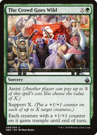 The Crowd Goes Wild [Battlebond] | Exor Games New Glasgow