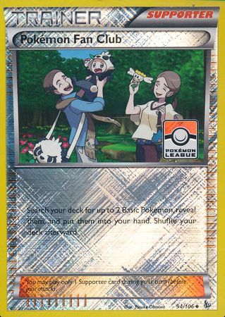 Pokemon Fan Club (94/106) (League Promo) [XY: Flashfire] | Exor Games New Glasgow