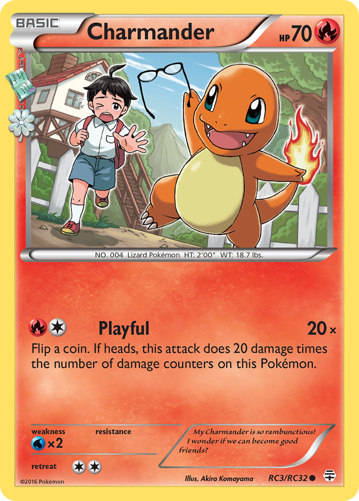 Charmander (RC3/RC32) [XY: Generations] | Exor Games New Glasgow