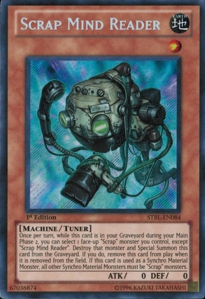 Scrap Mind Reader [STBL-EN084] Secret Rare | Exor Games New Glasgow